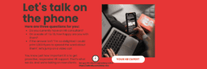 HR Consultant lets talk on the phone